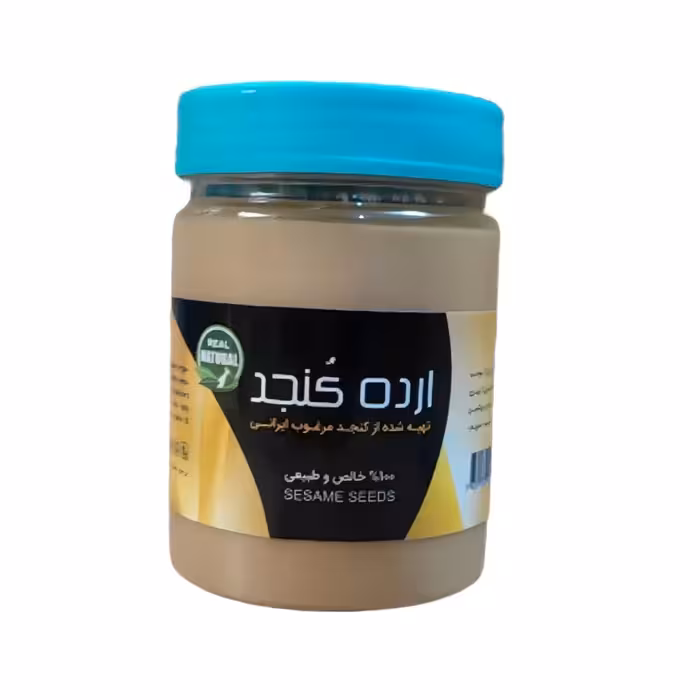 ارده کنجد ایرانی 5ستاره فدک (400گرم باظرف)