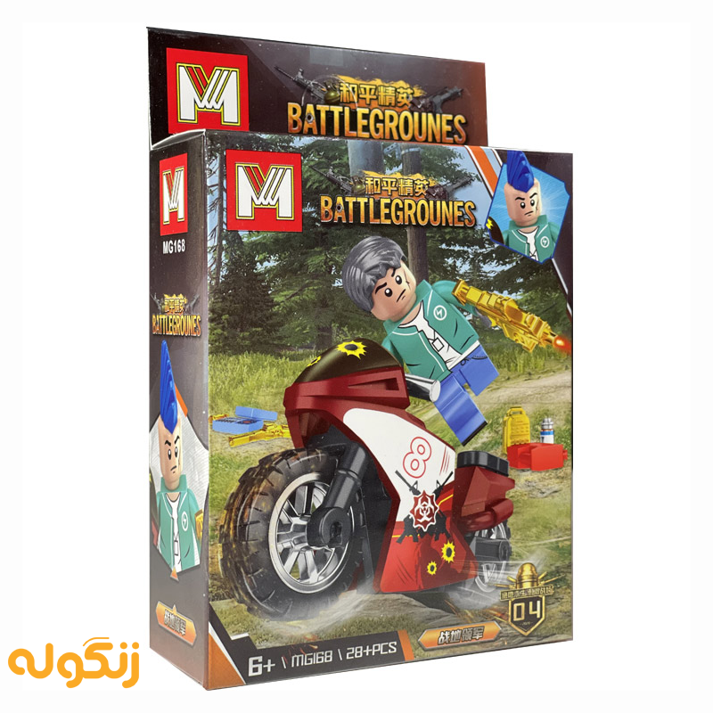 اکشن فیگور MG168 Battlegrounds - 4 - زنگوله