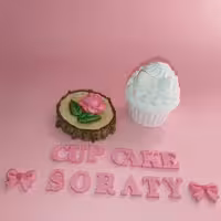 کاپ کیک خام پاپیونی (5عددی)