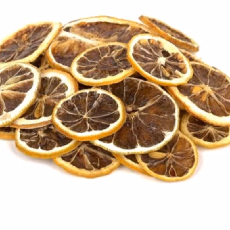 اسلایس لیمو خشک طبیعی  وتازه دربسته75گرمی
