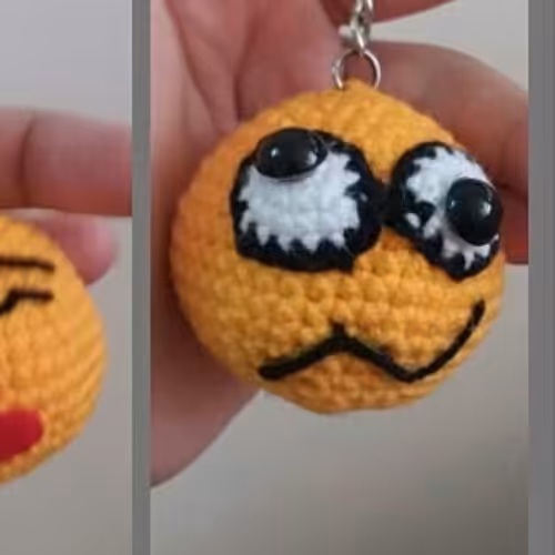 جاسوئیچی بافتنی ایموجی سری 1