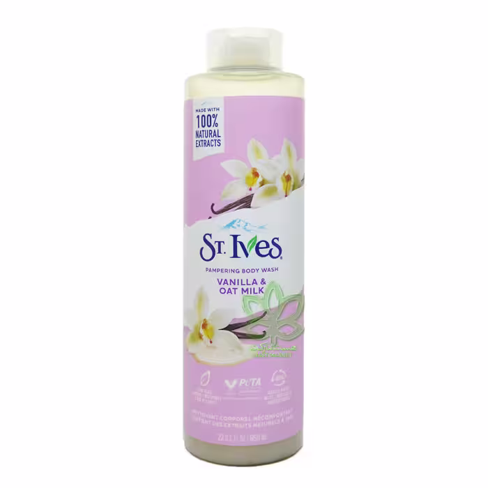 شامپو بدن سنت ایوز وانیل و شیر جو دوسر 650 میل - St.Ives