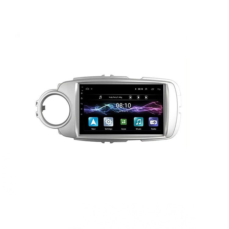 مانیتور اندروید تویوتا یاریس 2014 نویکس سری  T300 QLED اپل کارپلی