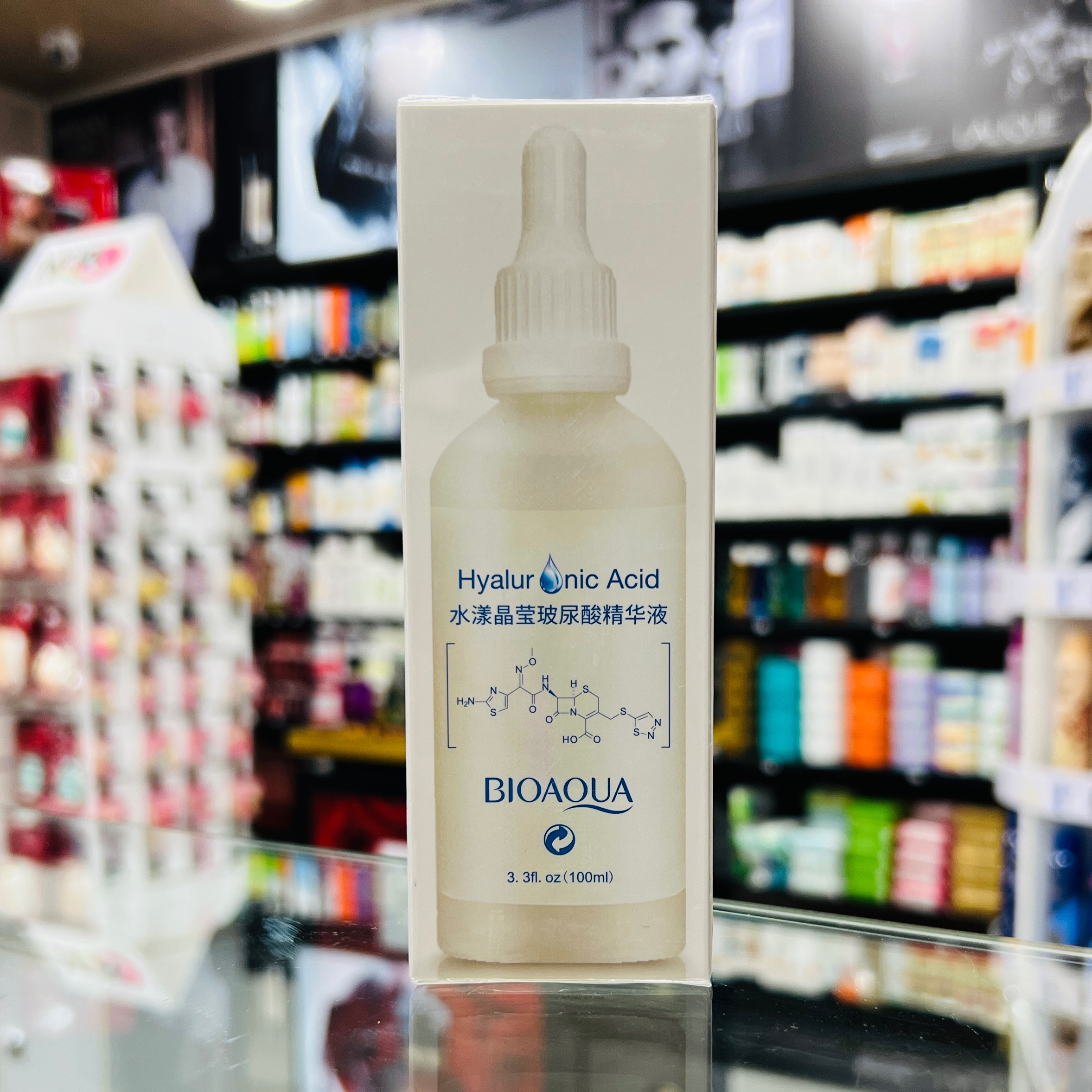 سرم پوست بایو آکوا مدل Hyaluronic Acid حجم 100 میلی لیتر