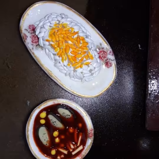 برنج وقیمه مینیاتوری