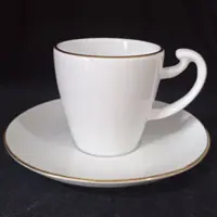 سرویس 12 پارچه چای خوری گرد خط طلا جنس چینی برند مقصود درجه 1 ساخت ایران