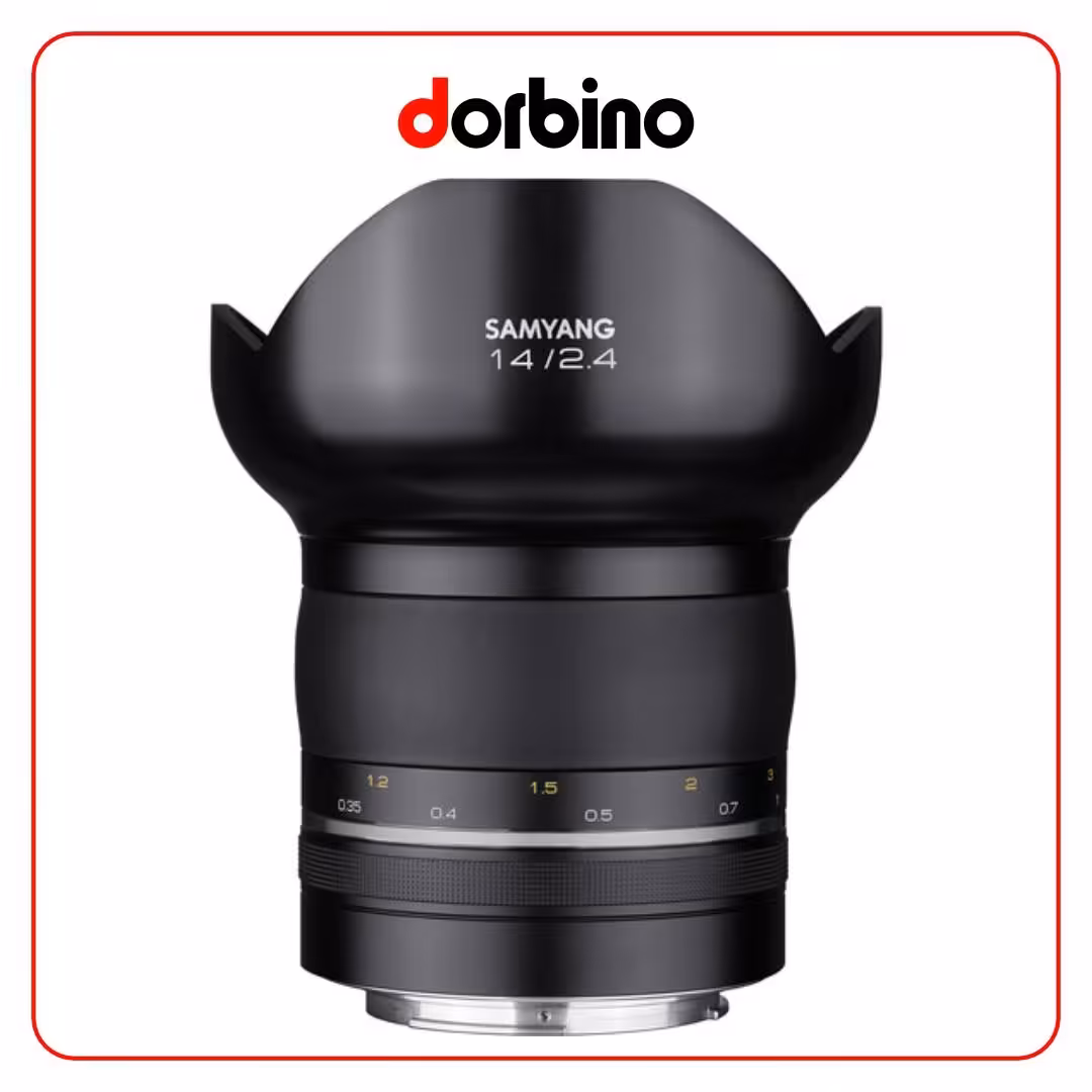 لنز سامیانگ Samyang XP 14mm f/2.4 Lens for Canon EF - فروشگاه دوربین دوربینو