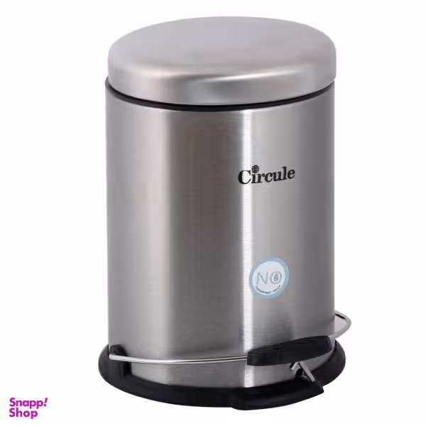 سطل زباله سرکوله مدل پدالی کد 1200