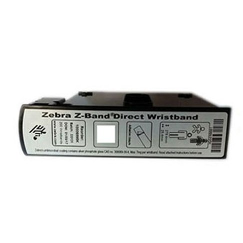 دستبند بیمارستانی اطفال سفید 300 Zebra Z-Band Direct