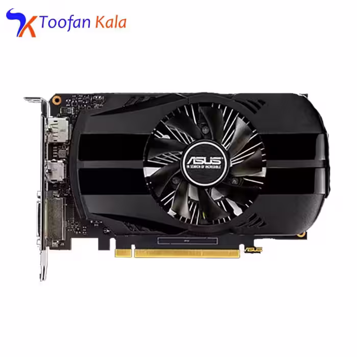 کارت گرافیک ایسوس مدل pH GTX 1650 O4G