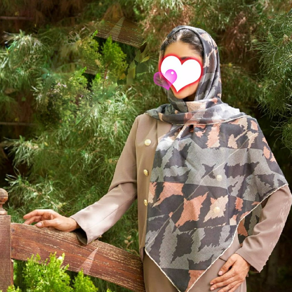روسری نخی ترک(دست دوز ترک )