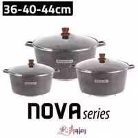 سرویس قابلمه 6 پارچه زیو مدل Z-8400-44