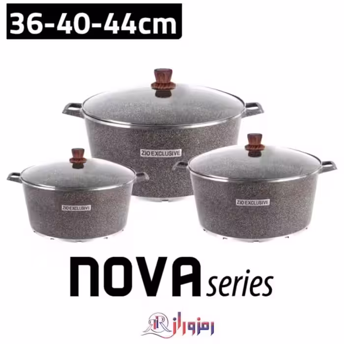 سرویس قابلمه 6 پارچه زیو مدل Z-8400-44