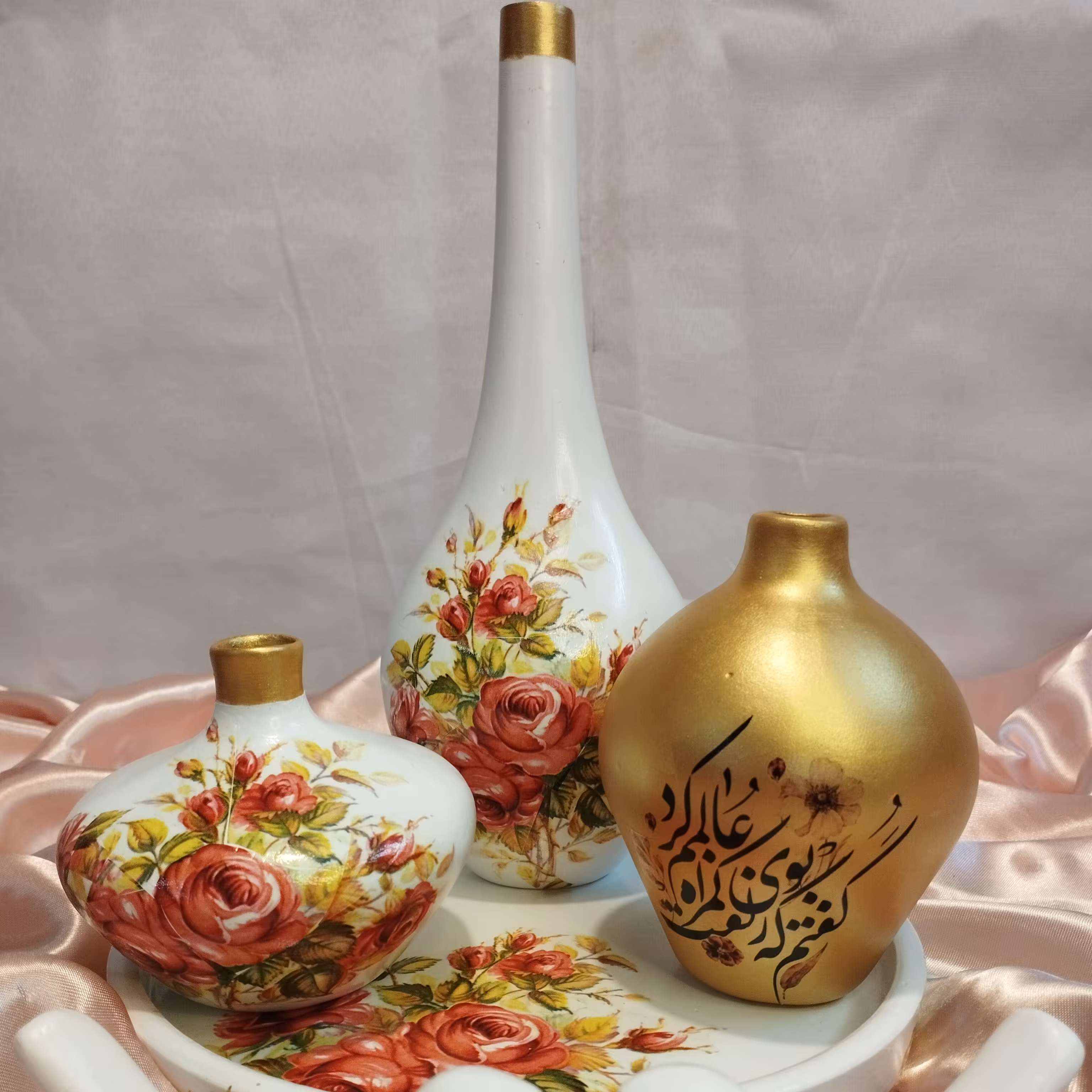 دکوری گلدان سالونگ