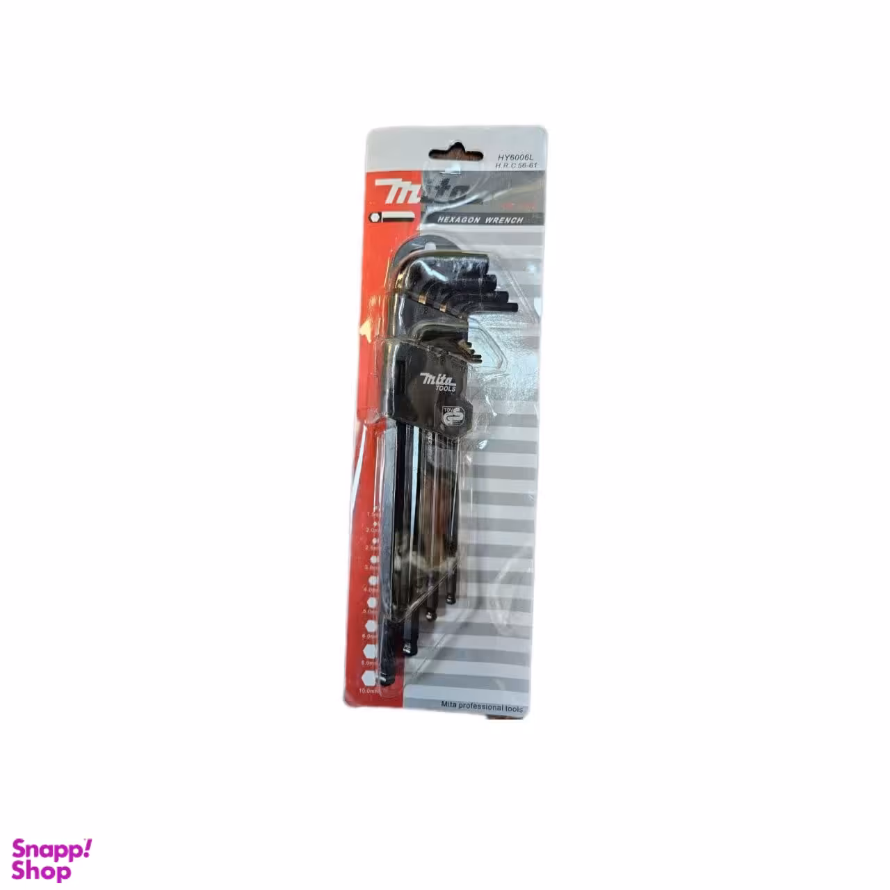 ست آلن ستاره ای میتا مدل 9PC مجموعه 9 عددی