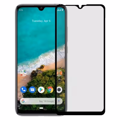 محافظ صفحه نمایش فول چسب با پوشش دهی کامل گوشی شیائومی Mi A3 کیفیت A
