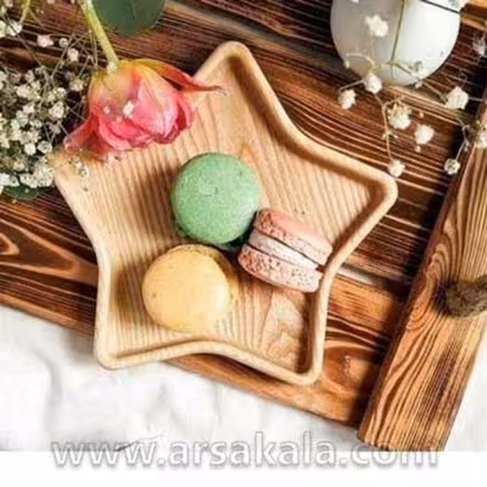 اردو خوری طرح ستاره چوبی