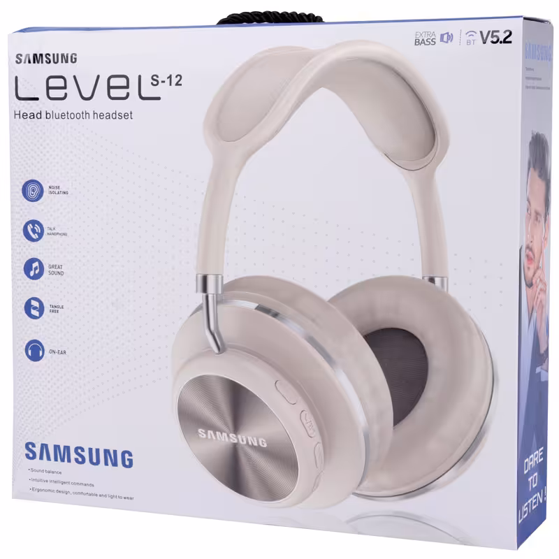 خرید هدفون بلوتوثی سامسونگ LEVEL S-12 | کیفیت صدای بی‌نظیر