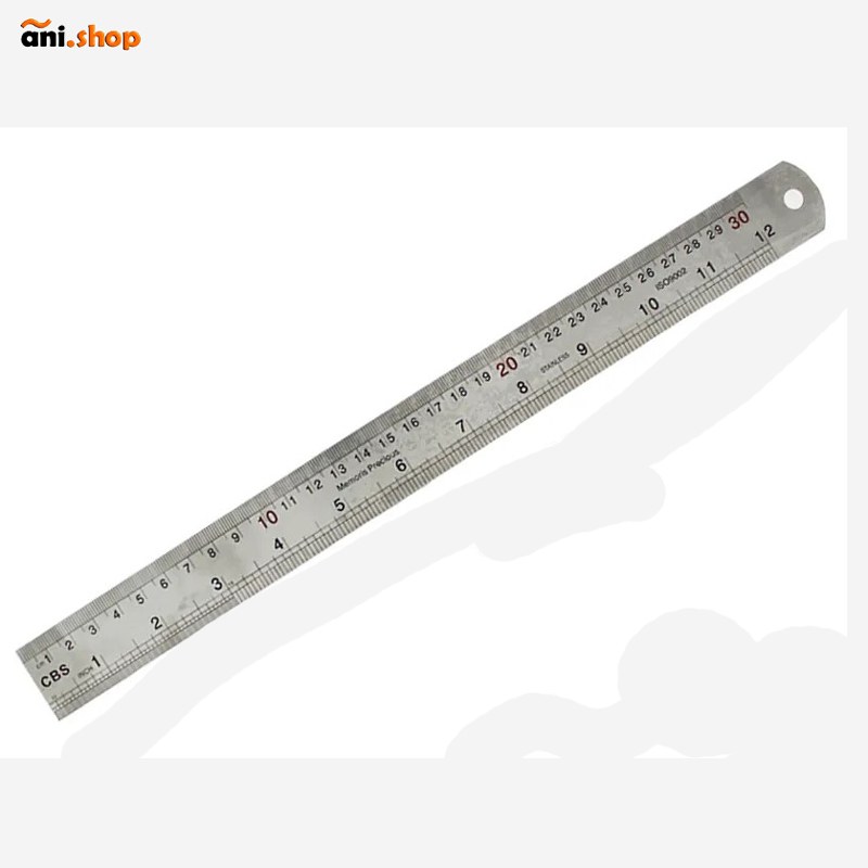 خط کش 30 سانتی فلزی DZ-126