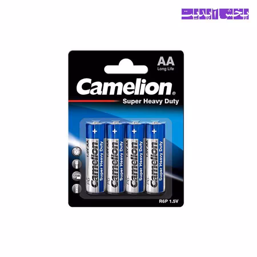 باتری قلمی کملیون مدل Super Heavy Duty بسته 4 عددی