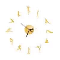 ساعت دیواری مهدیار طرح یوگا