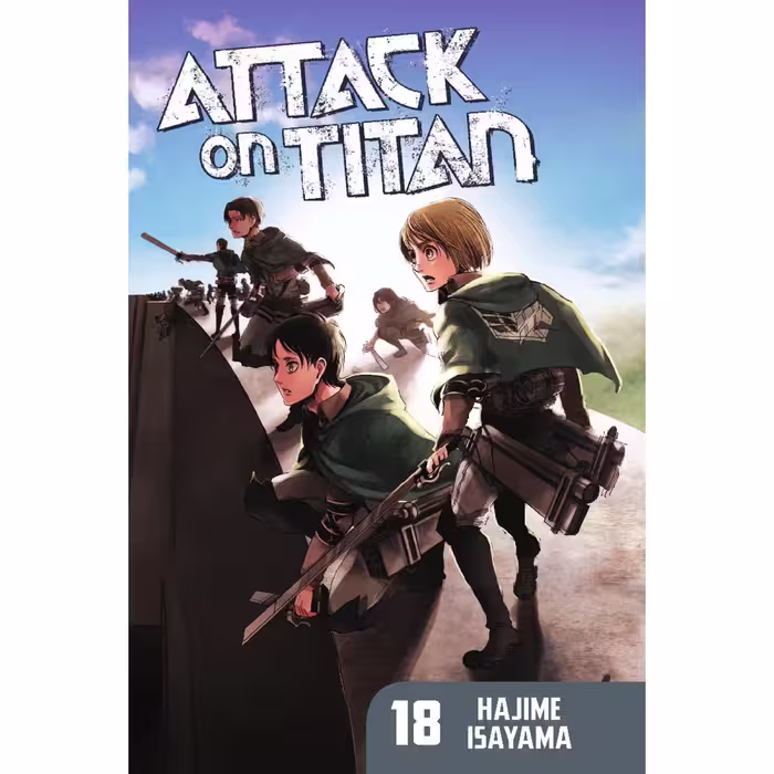 مانگا نبرد با تایتانها  18   attack on titan
