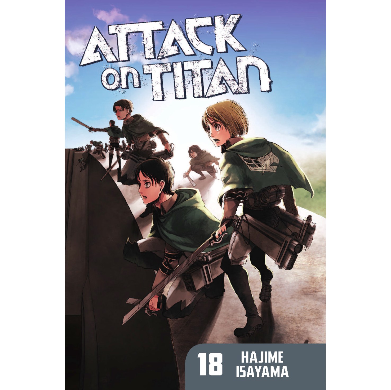 مانگا نبرد با تایتانها 18 attack on titan