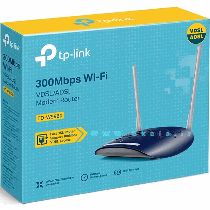 مودم روتر VDSL/ADSL تی پی -لینک مدل TD-W9960