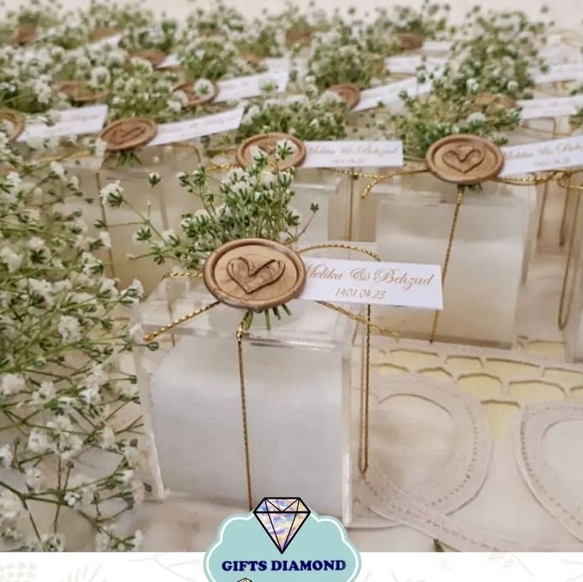 گیفت شمع پلکسی ( 10 عددی)