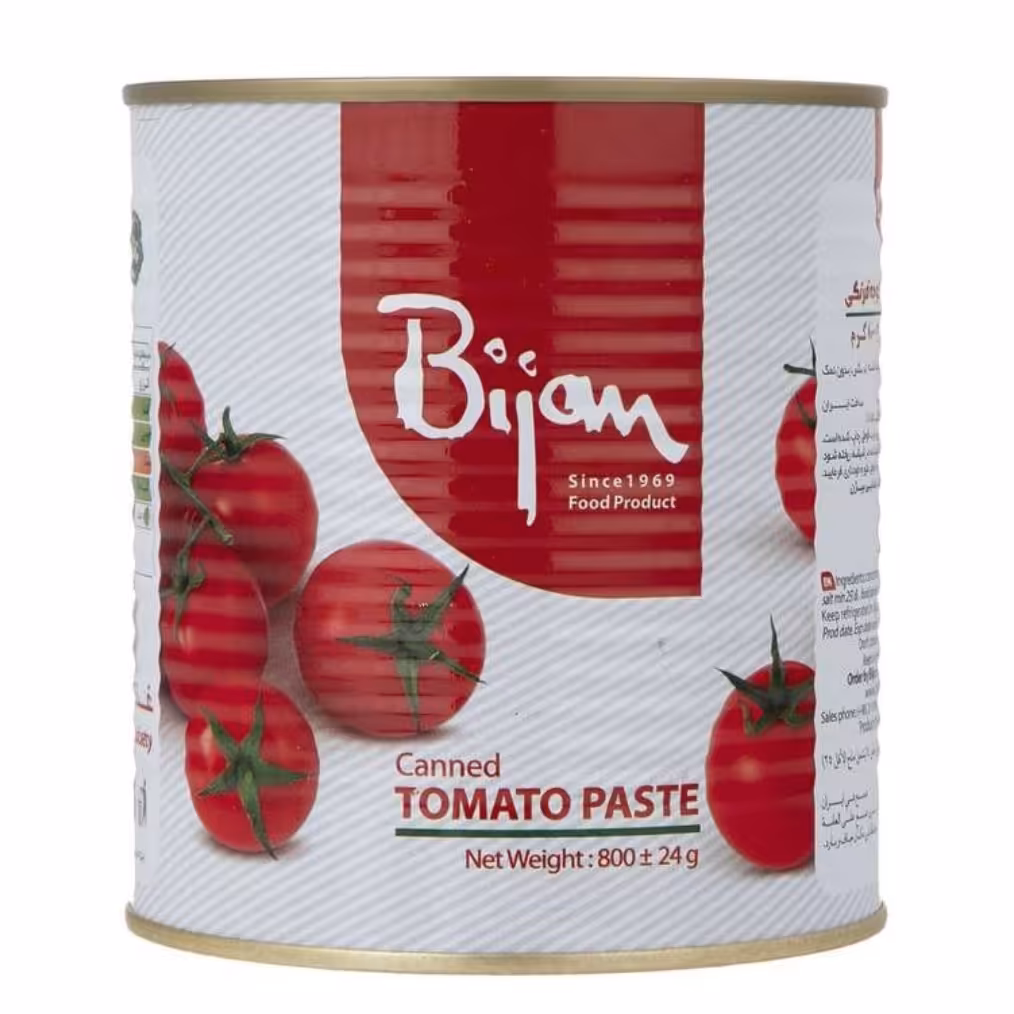 رب گوجه بیژن 12 عددی (800 گرمی) 