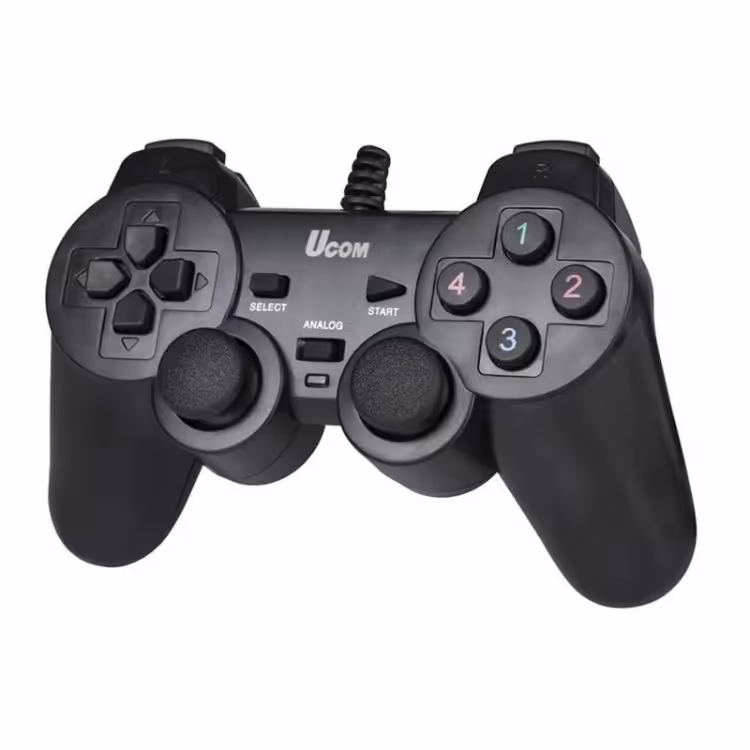 دسته بازی کامپیوتر یوکام مدل UC-JS708S2 USB بسته 2 عددی