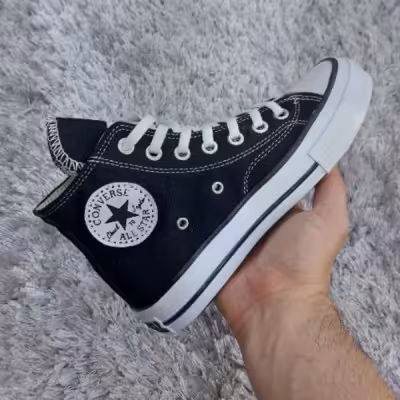 کتانی آلستار ساق بلند مشکی