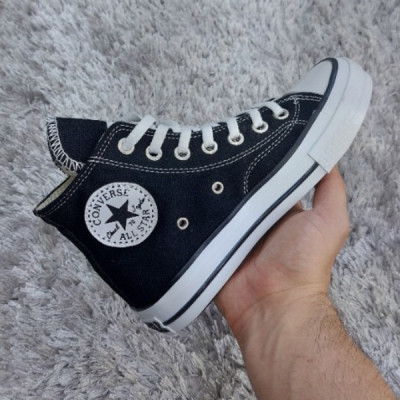 کتانی آلستار ساق بلند مشکی