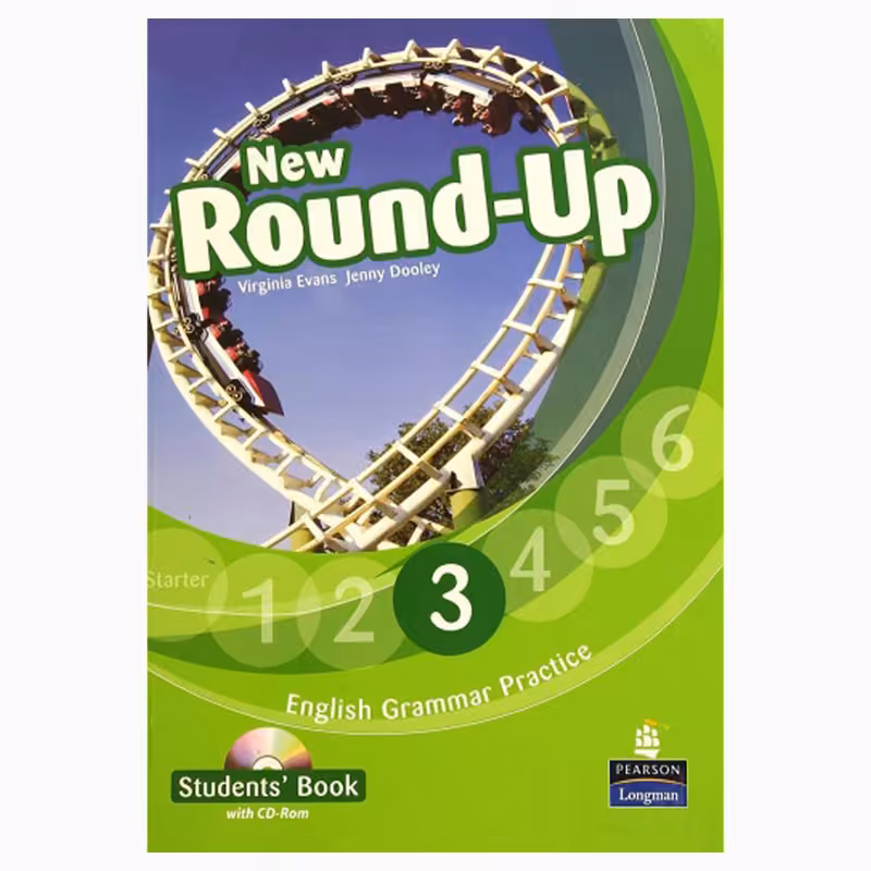 کتاب New Round-Up 3 اثر جمعی از نویسندگان انتشارات Pearson