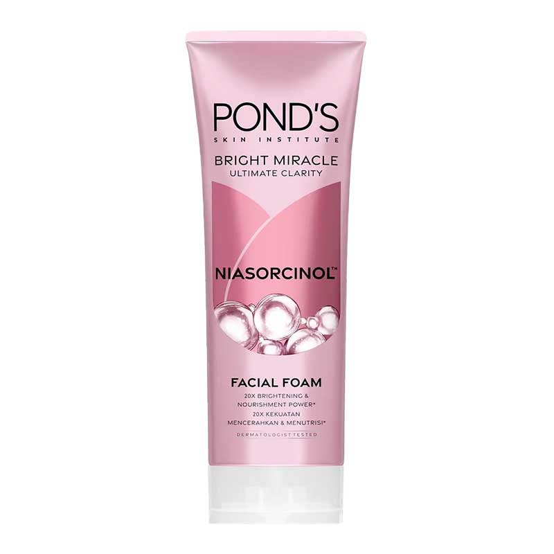فوم شوینده و روشن کننده صورت پوندز PONDS | مدل Niasorcinol | حجم 100 گرم