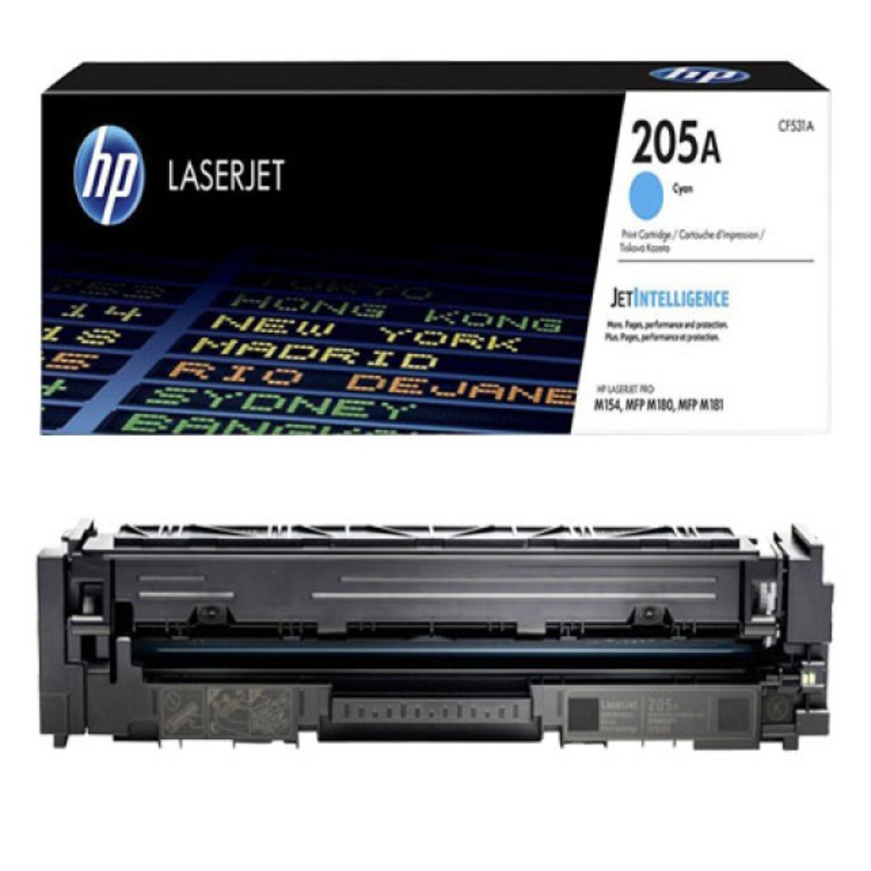 کارتریج تونر لیزری آبی اچ پی HP 205A(با ضمانت و گارانتی)
