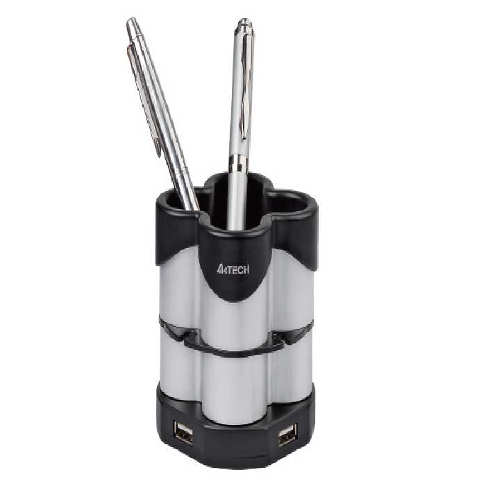 هاب 4 پورت USB2.0 ای فورتک طرح جامدادی رومیزی مدل HUB-77A4Tech HUB-77 USB HUB