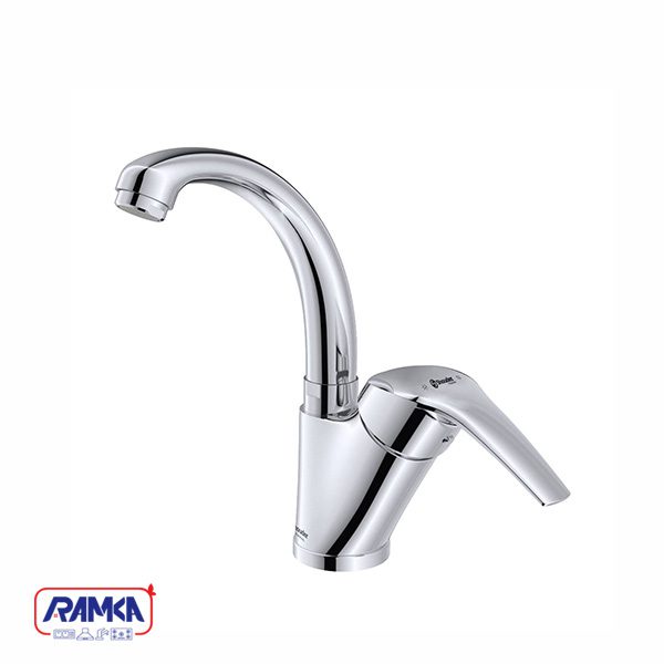 شیر روشویی زدرا شودر مدل پاریس کروم