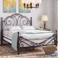 تخت خواب فرفورژه دو نفره DS مدل F1