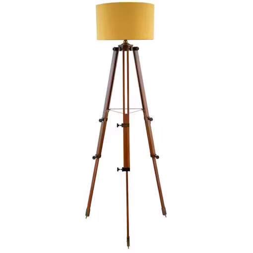 آباژور سه پایه چوبی LIA کد FL-80802