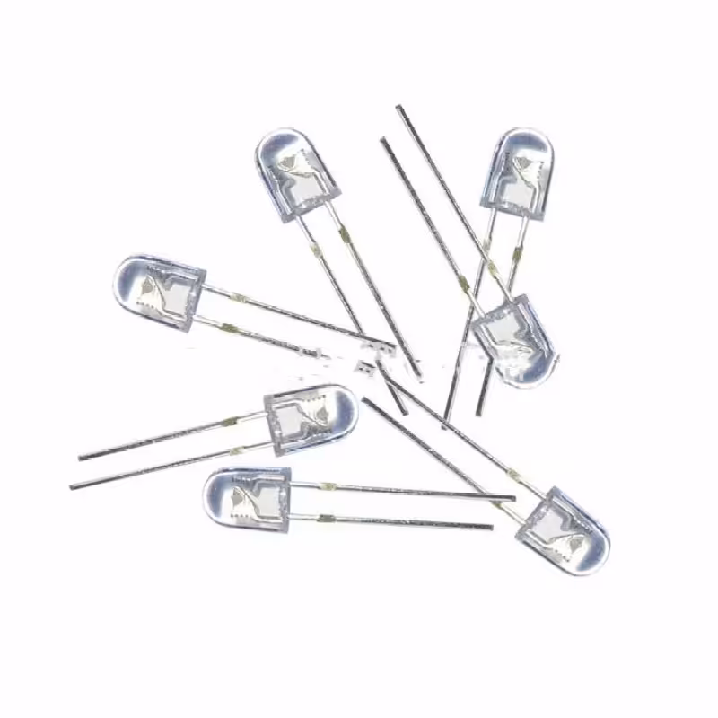 ال ای دی لیزری شفاف 5 میل(سبز) بسته 10 تایی