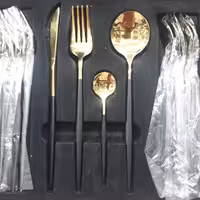 ست 6 نفری قاشق و چنگال فانتزی 24 پارچه