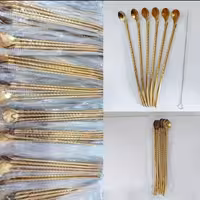 قاشق نی دار شربت خوری