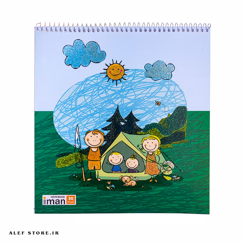 دفتر نقاشی سیمی طرح نقاشی 5