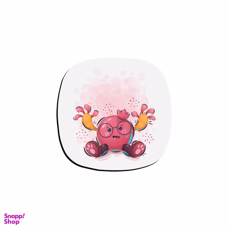 زیر لیوانی ترمه طراحان ایده (Terme Tarrahan Ide) طرح یلدا مدل پادشاه انارها کد cfp1898