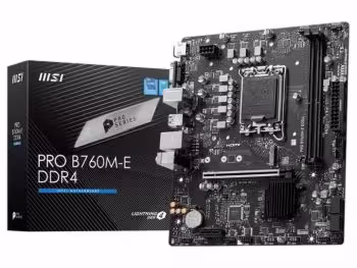 مادربرد ام اس آی مدل MSI PRO B760M-E DDR4