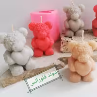 قالب سیلیکونی خرس گل گلی قلب بدست
اندازه ارتفاع 6
پهنا 4
پارافین مصرفی 47گرم
