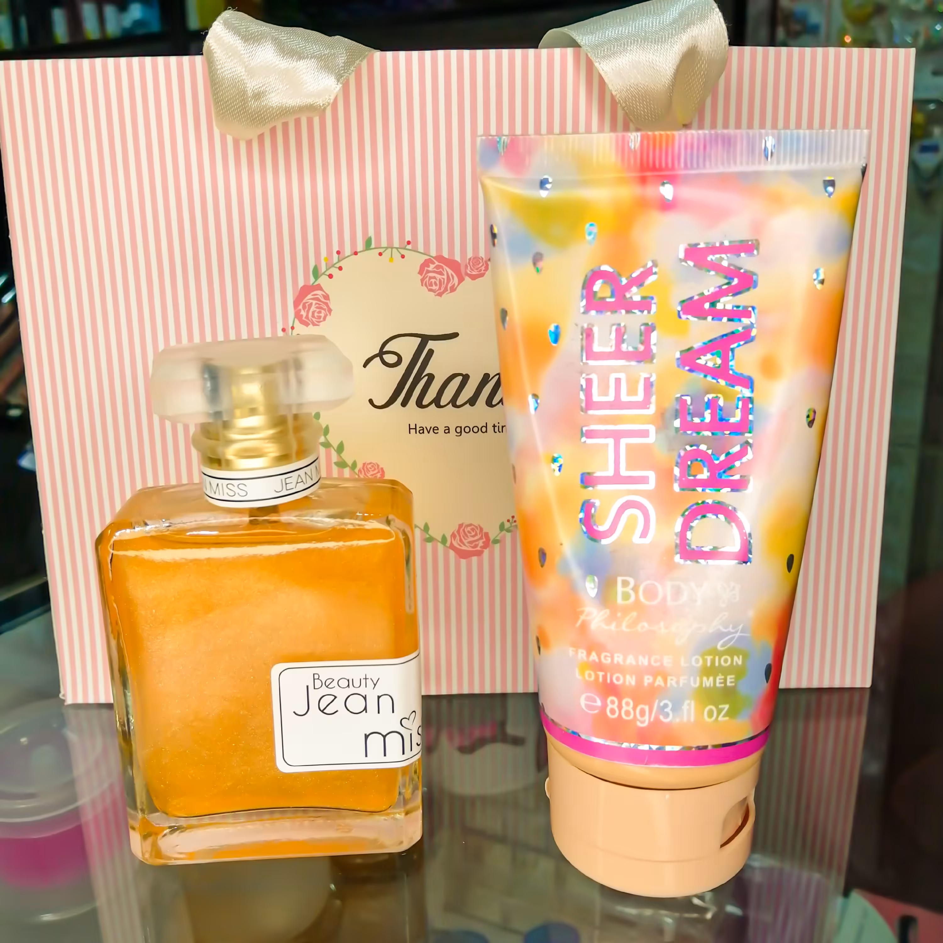 پک هدیه لوسیون بدن و بادی پرفیوم شاین دار