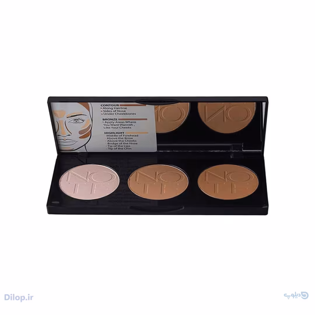 ‫پالت كانتور نوت مدل پرفكتينگ پودری 01