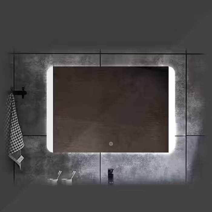 آینه چراغ دار مستطیلی مدل FK-116